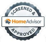 Logo of Home Advisor.