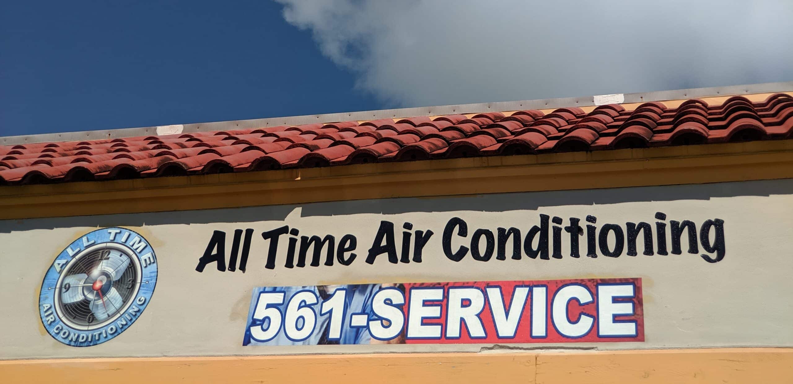 All Time Air Conditioning services Jupiter, Florida and the surrounding area