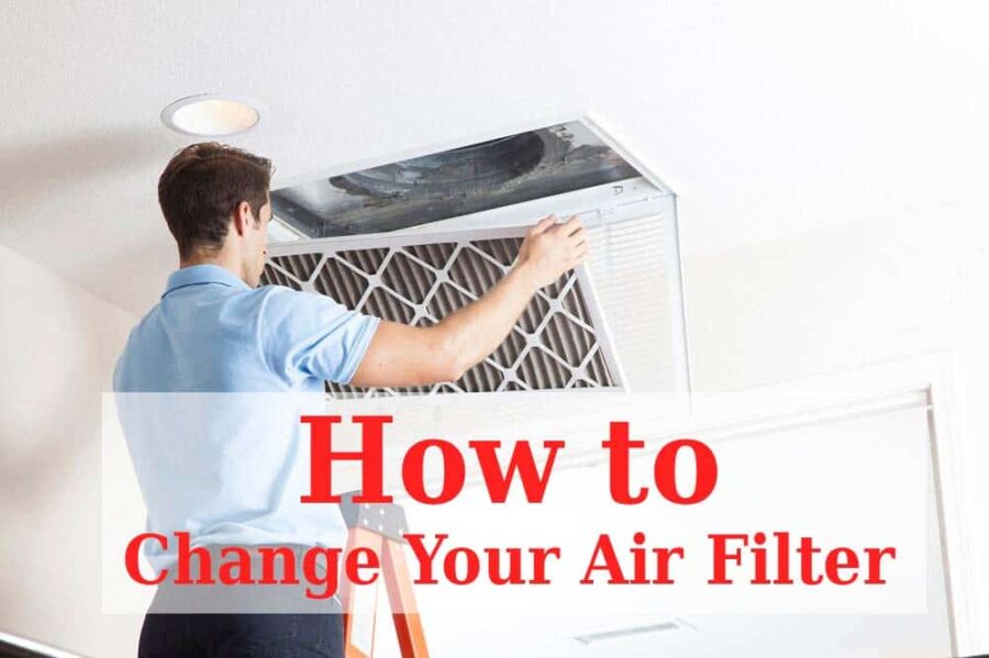 how to change air filter