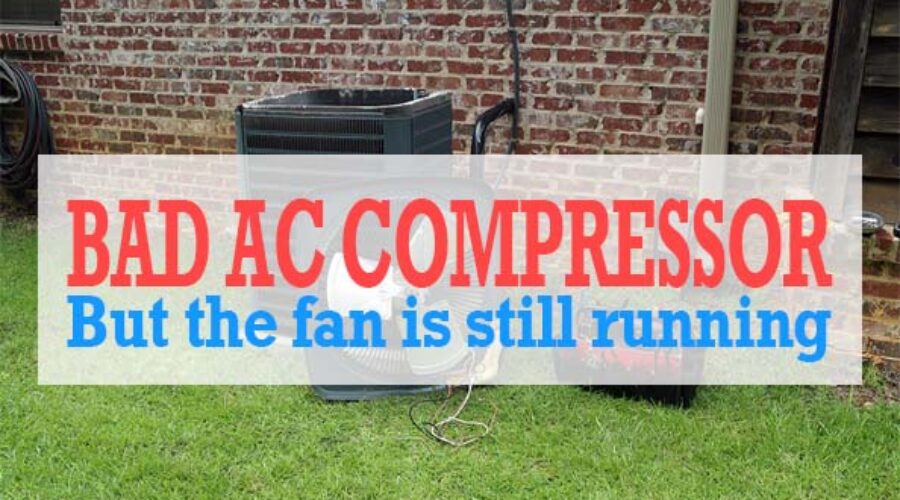 bad central ac compressor