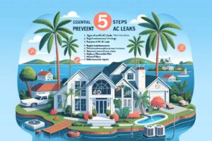 5 Essential Steps to Prevent AC Leaks in Boca Raton: Your Guide to Maintenance Plans