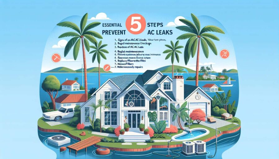 5 Essential Steps to Prevent AC Leaks in Boca Raton: Your Guide to Maintenance Plans