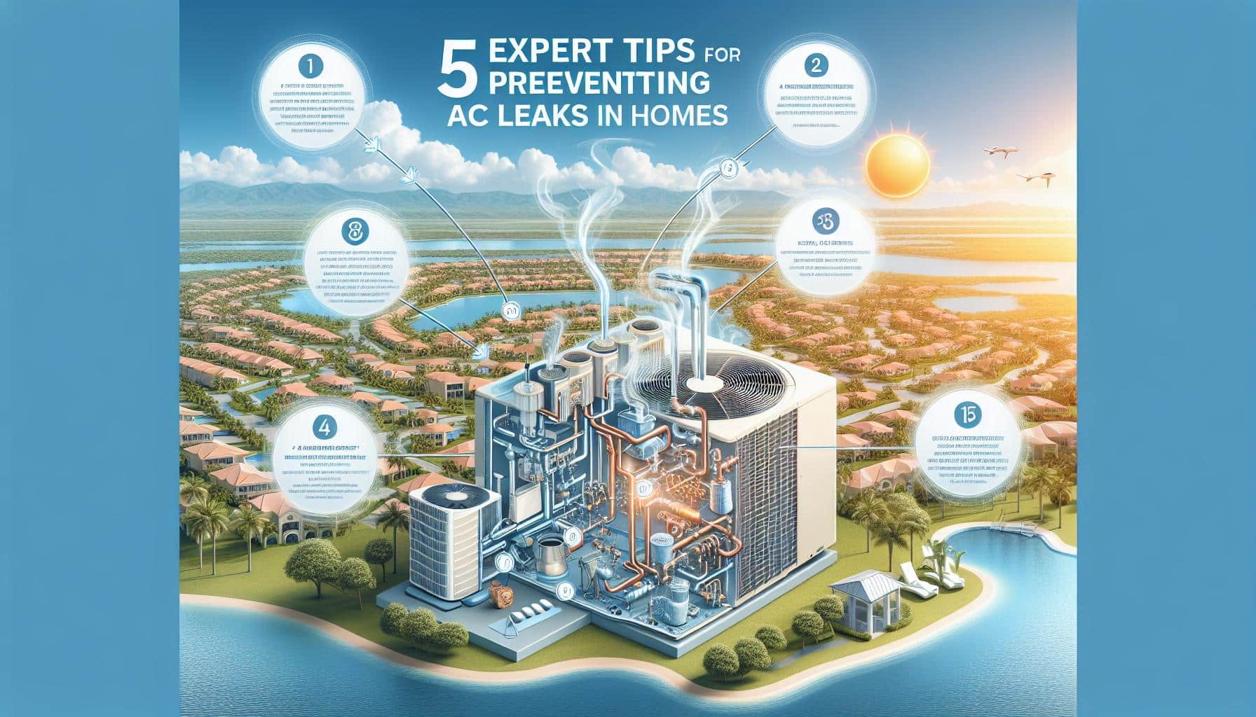 5 Expert Tips for Preventing AC Leaks in Boca Raton Homes