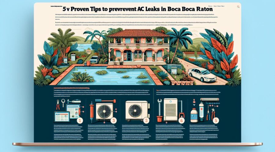 5 Proven Tips to Prevent AC Leaks in Boca Raton – Your Guide to Local Services