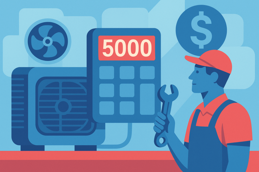 What is the $5000 rule for HVAC?