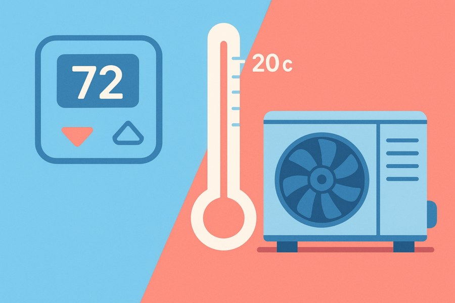 What is the 20 Degree Rule for HVAC?